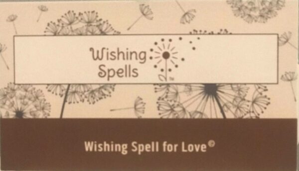 Wishing Spells spell for love